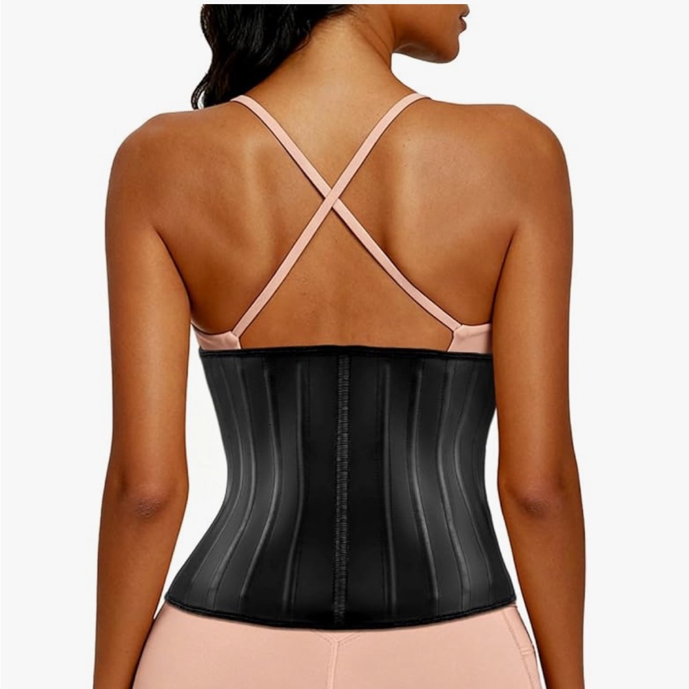 Waist trainer for women 9/25 steel bones & additional extender cincher corset - Picture 8 of 10